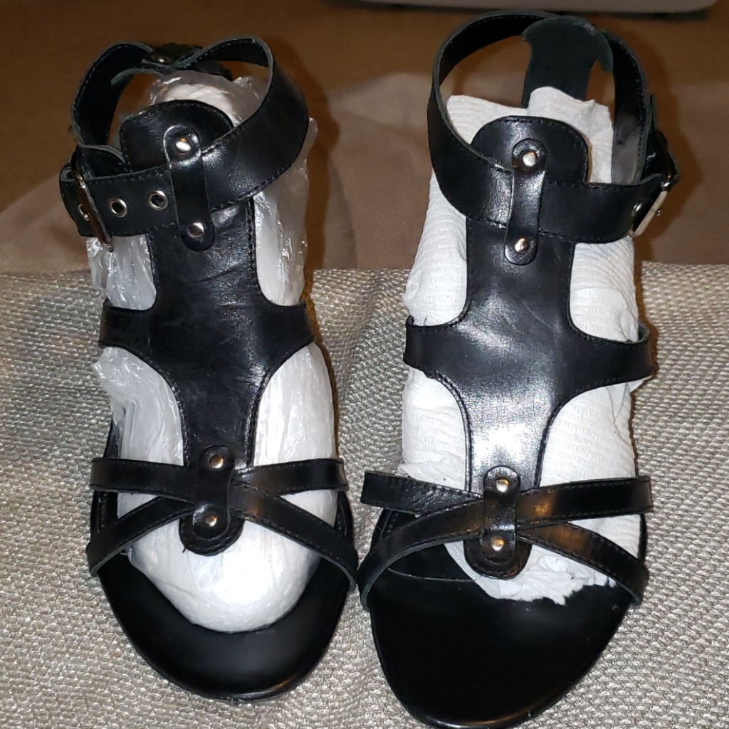 Franco Sarto Black Summee Heels